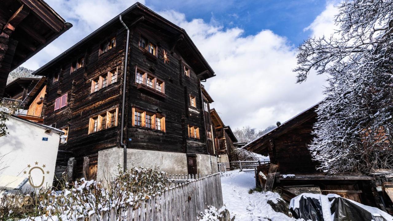 Heimeliges Walliserhaus Fiesch Exterior photo